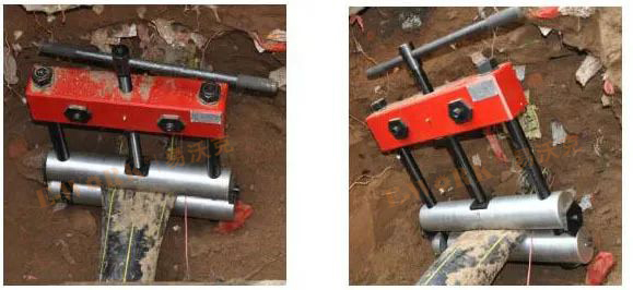 手動PE管止氣夾案例展示